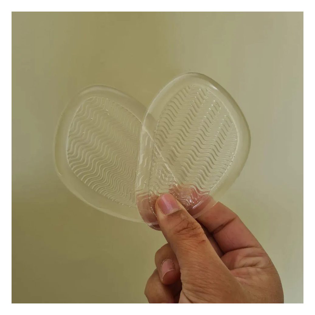 Par Palmilha Ortopédica Protetor para Pés Almofadas Silicone Sapato