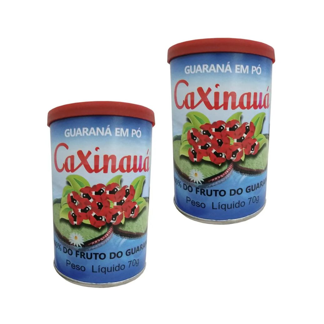 Kit 2Un Guaraná em Pó 70G