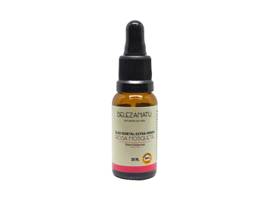 Óleo Vegetal Extra Virgem Rosa Mosqueta 20Ml Belezanatu
