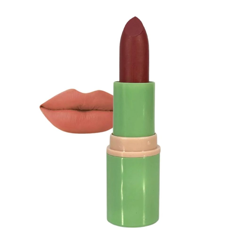 Batom Matte Aveludado Rosé Delicado Shine Colors Abelha Rainha 4G