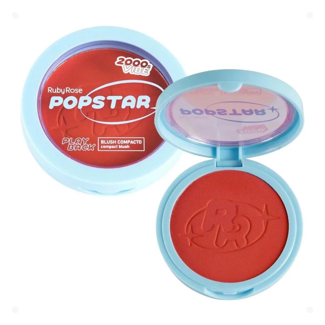 Blush Compacto Ruby Rose Popstar Play Back Smash Hb-m08-5