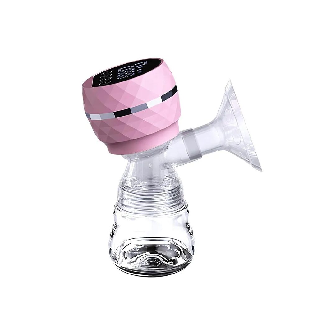 Bomba Portátil de Leite Automática 180Ml Mamadeira - Rosa