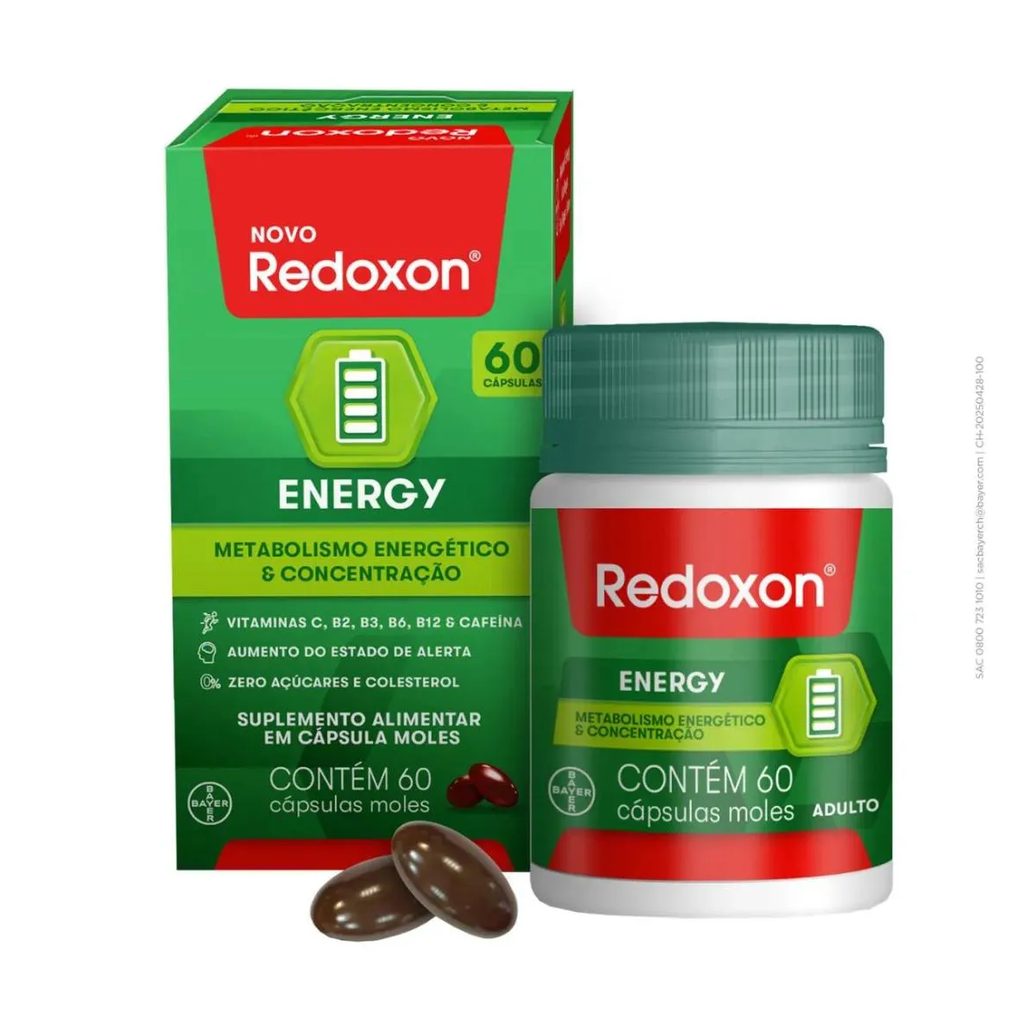 Redoxon Energy 60 Cápsulas Multivitamínico
