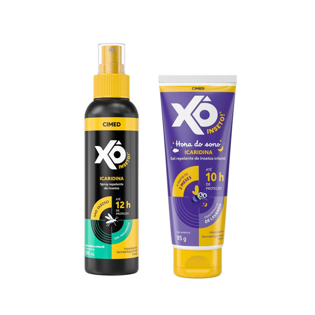 Repelente de Insetos Xô Inseto Icaridina Spray 100ml