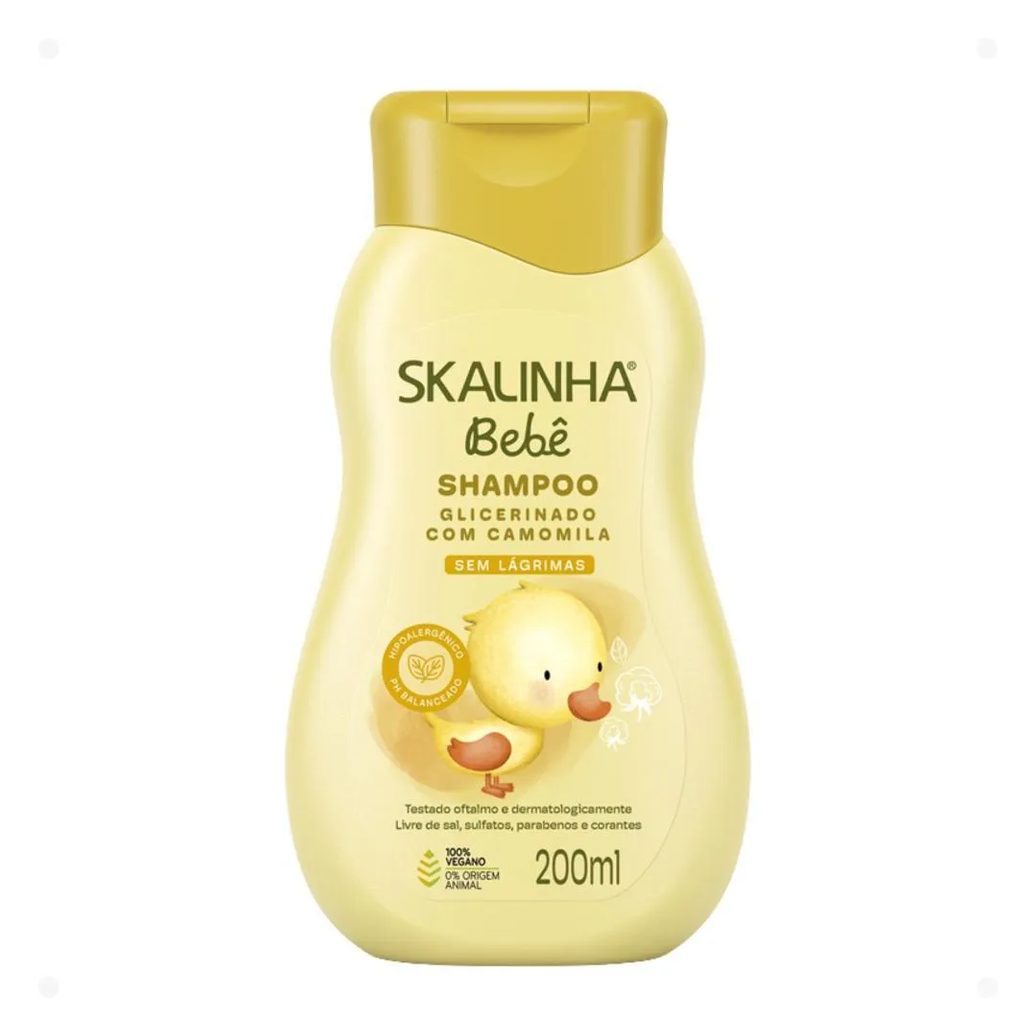 Shampoo Skalinha Bebê Glicerinado com Camomila 200ml