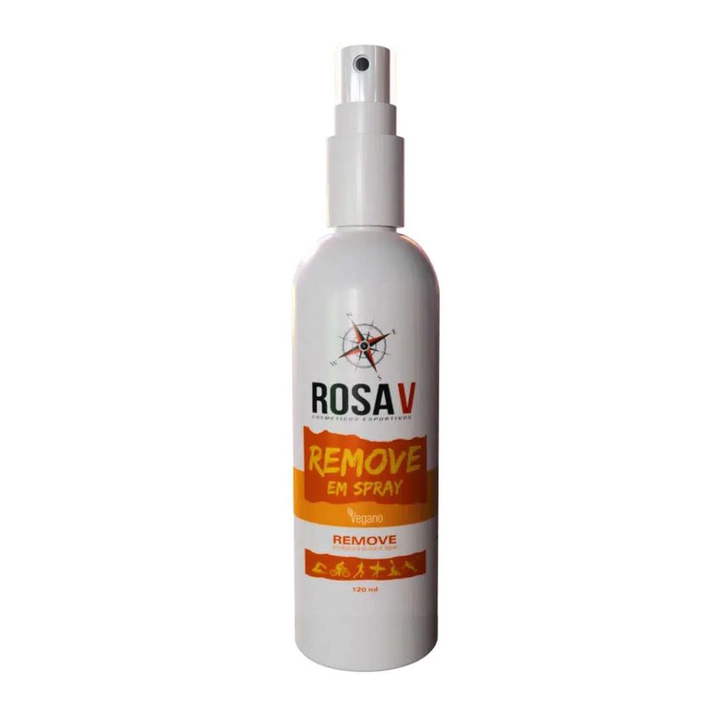 Remove em Spray, Removedor Vegano para Produtos à Prova D'Água, 120Ml - Rosa dos Ventos