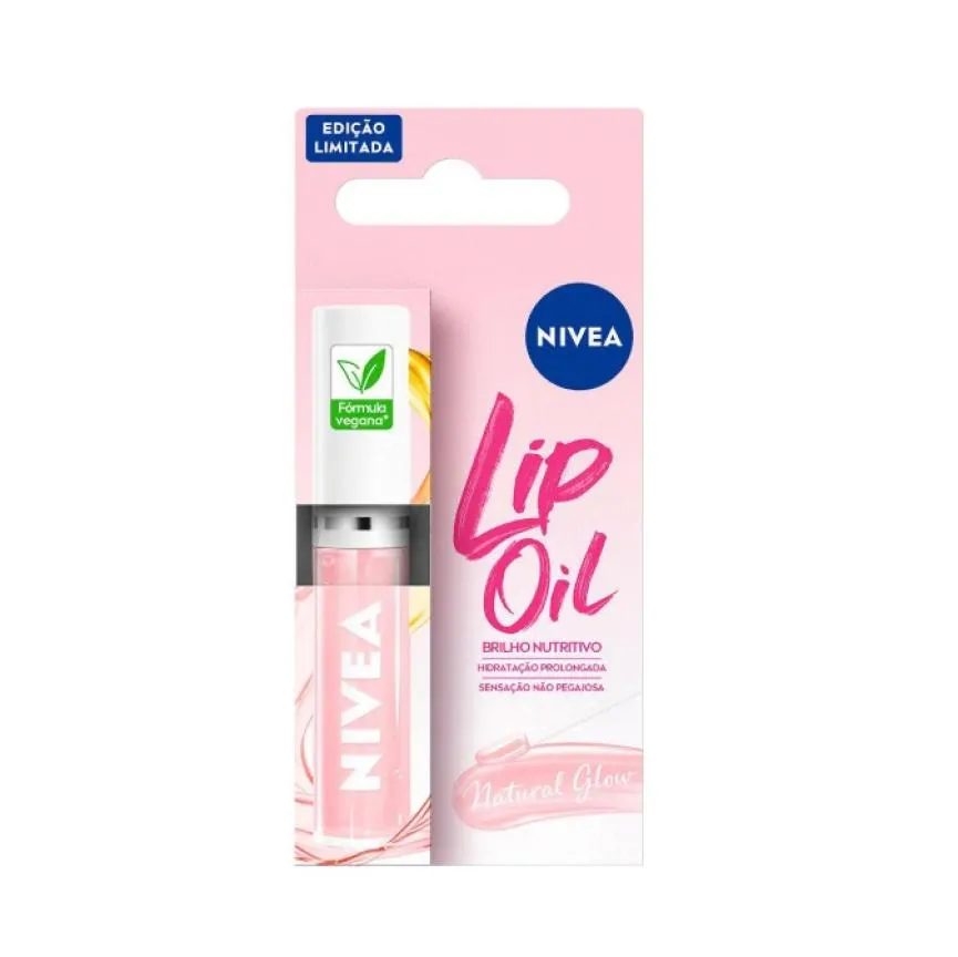 Hidratante Labial Lip Oil Nivea Natural Glow 5,5Ml