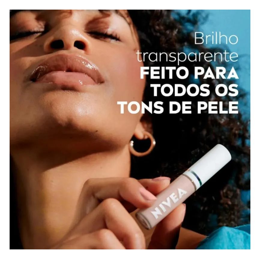 Hidratante Labial Lip Oil Nivea Natural Glow 5,5Ml