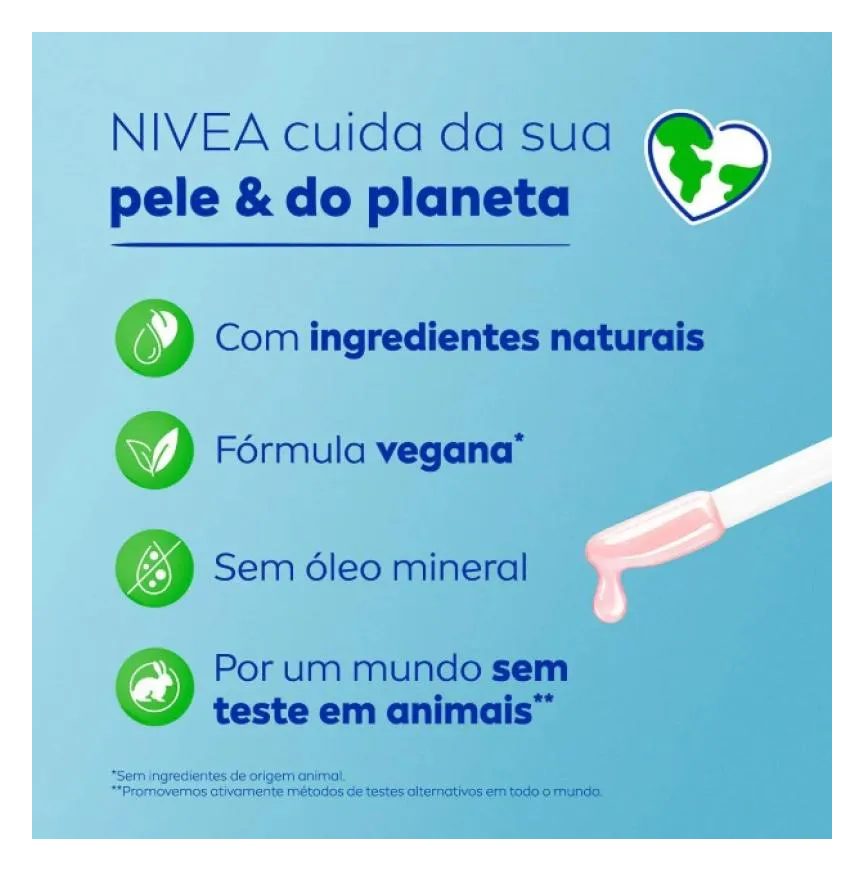 Hidratante Labial Lip Oil Nivea Natural Glow 5,5Ml