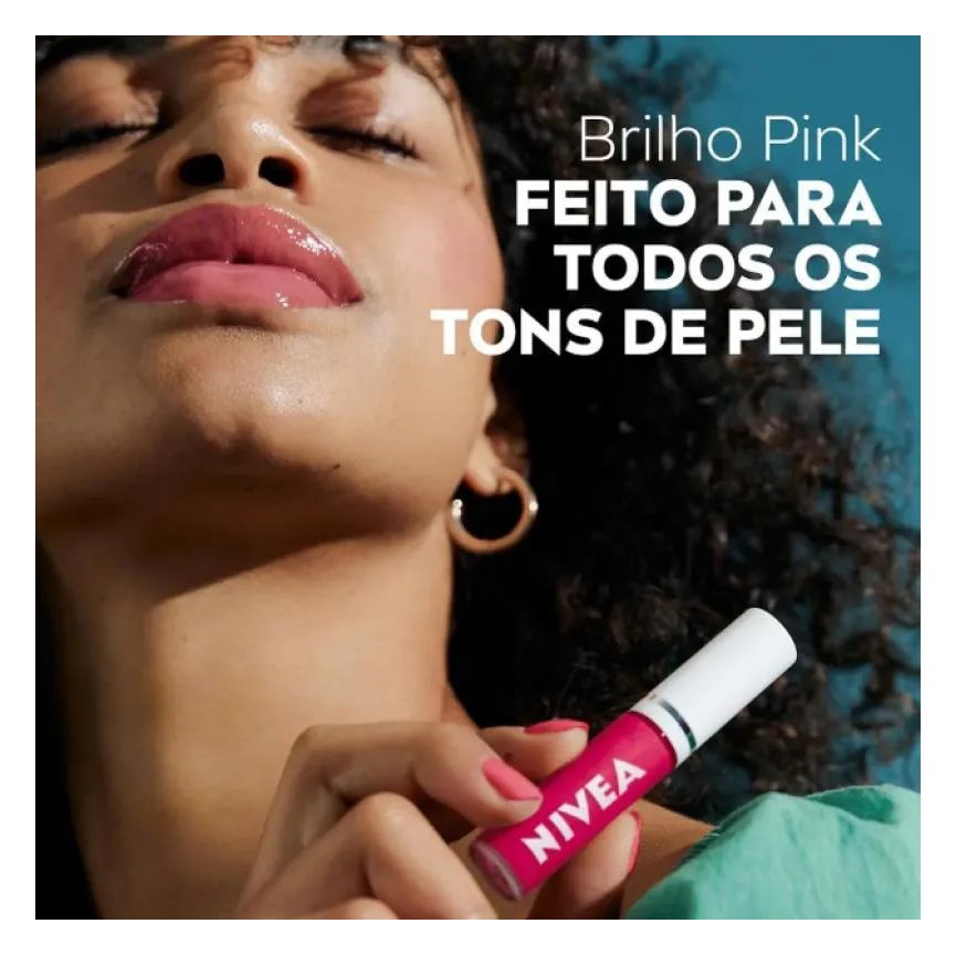 Hidratante Labial Lip Oil Nivea Pink Rock 5,5Ml