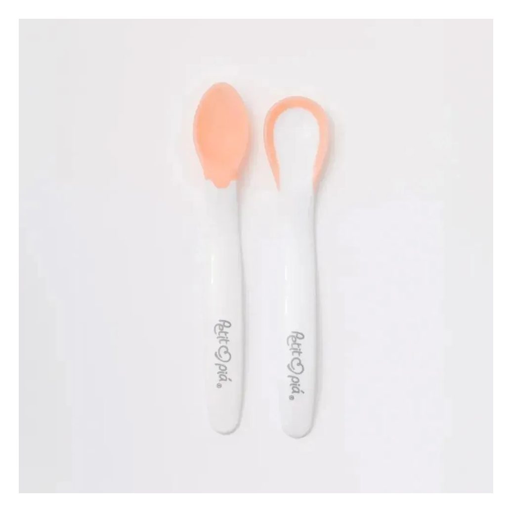 Colheres Termossensíveis Rosa 2Und Petit Piá