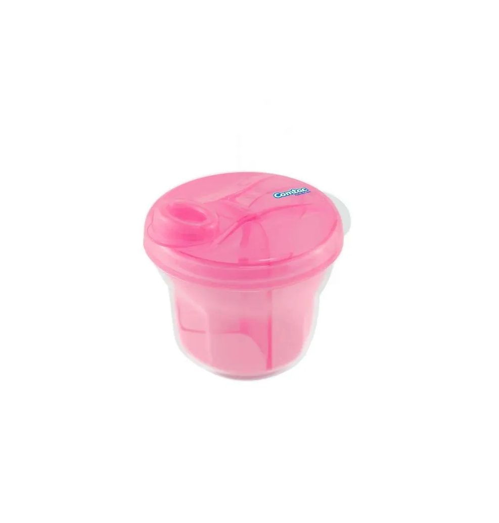 Dosador de Leite em Pó Rosa Comtac Kids