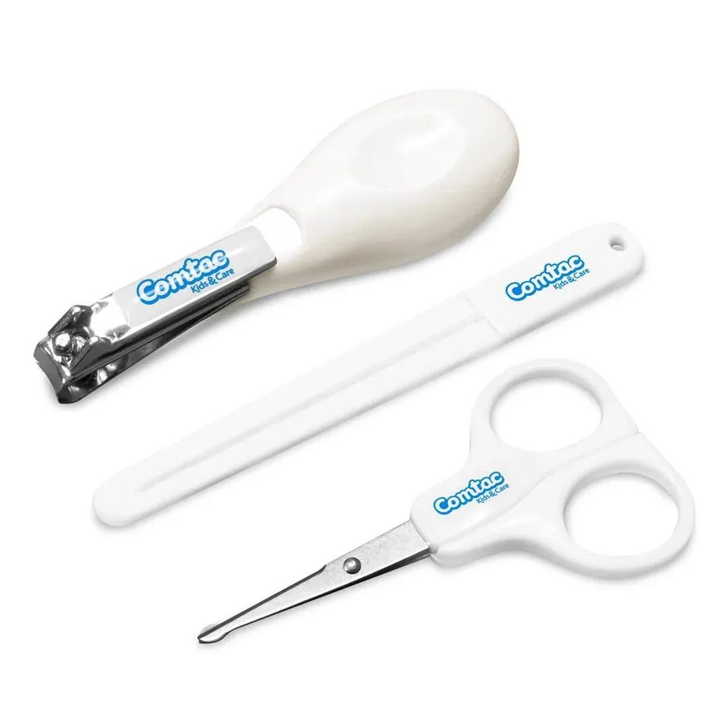 Kit Manicure Parar Bebê 3Peças Comtac Kids