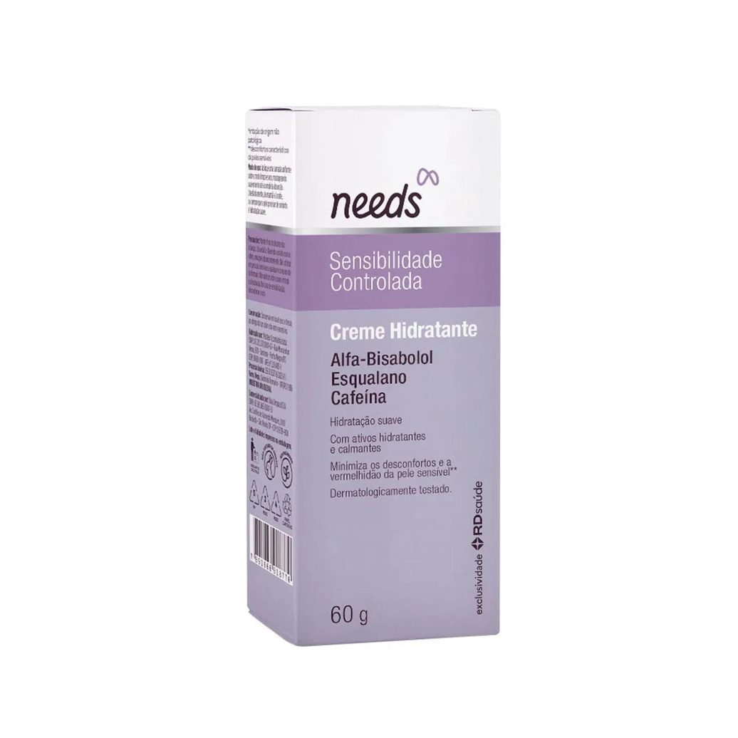 Creme Hidratante Facial Needs Peles Sensíveis 60g