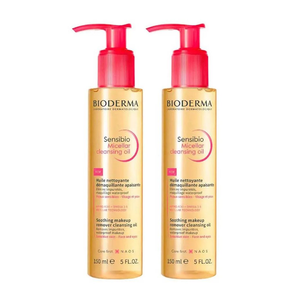 Bioderma Sensibio Cleansing Oil Kit com 2 Unidades