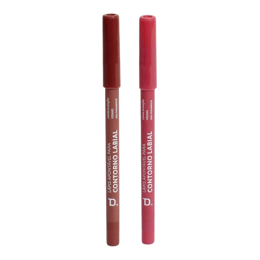 Dailus Kit - Lápis para Contorno Labial Taupe e Rose