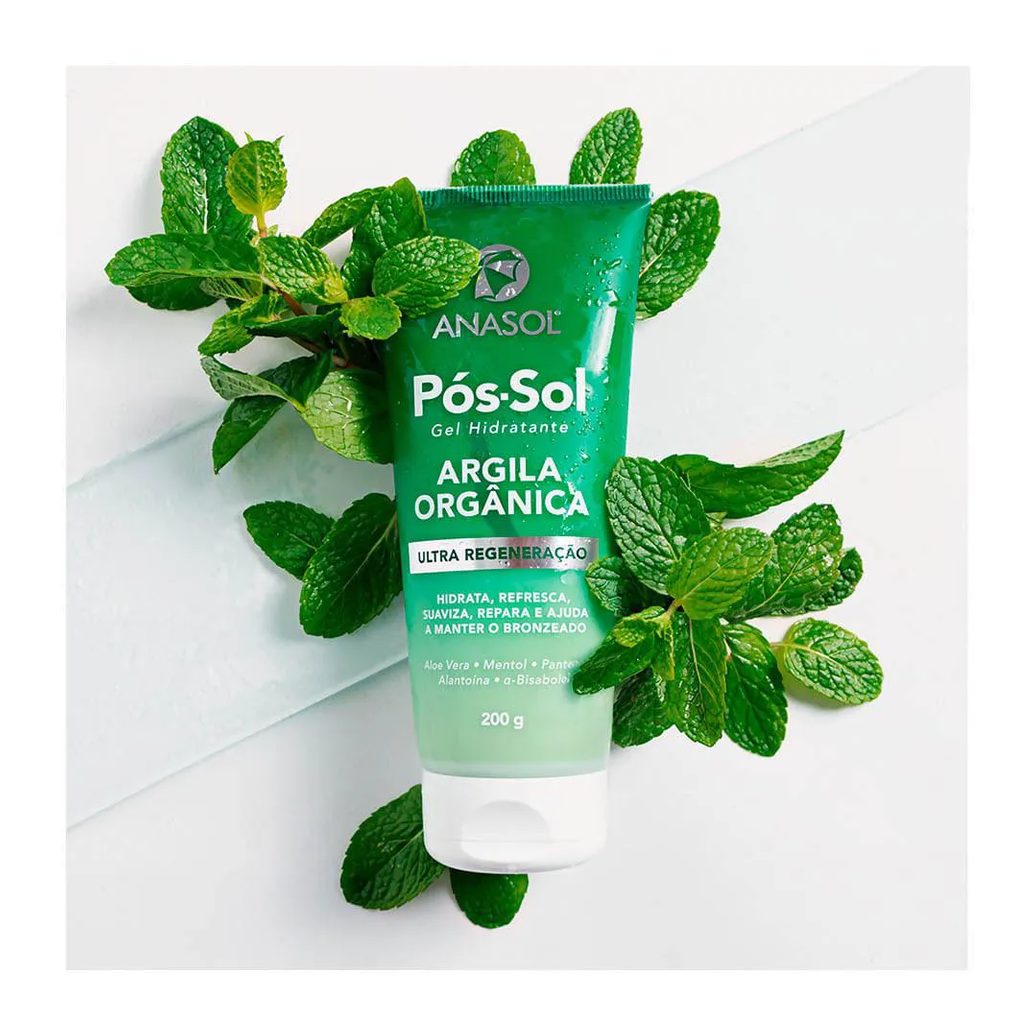 Gel Hidratante Pós-Sol Argila Anasol 200g