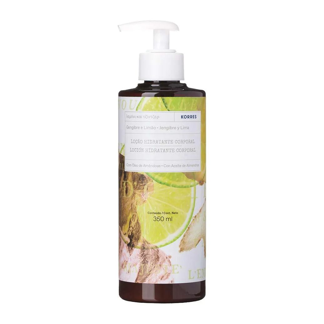 Hidratante Corporal Korres - Gengibre e Lima 350ml