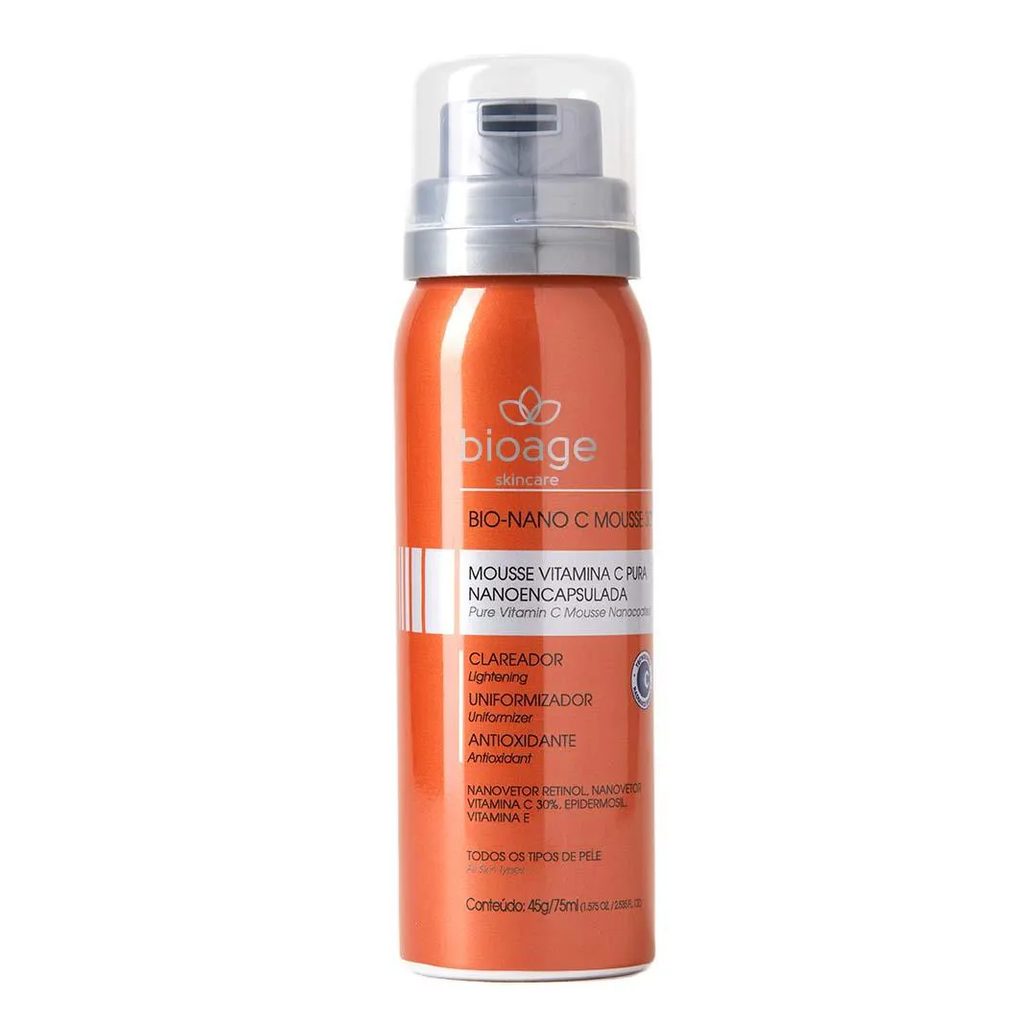 Sérum Hidratante Bioage Mousse com Vitamina C 75ml