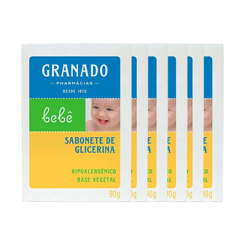Granado Bebê Kit – 6 Sabonetes em Barra