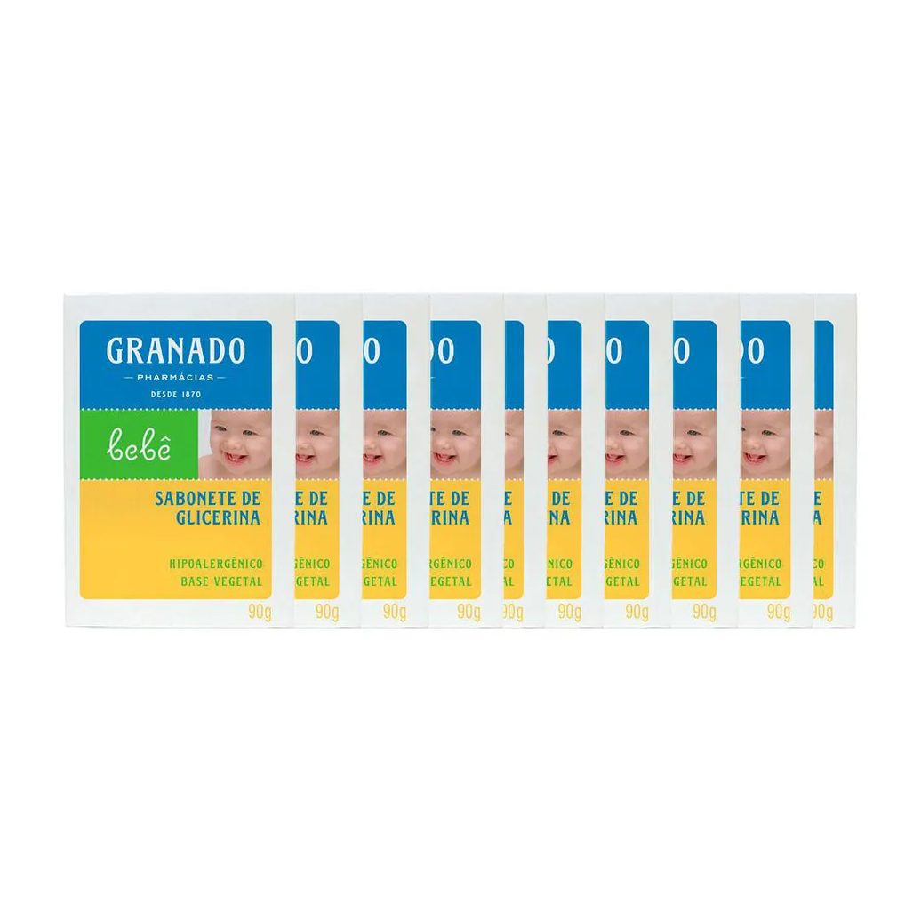 Granado Bebê Kit – 10 Sabonetes em Barra