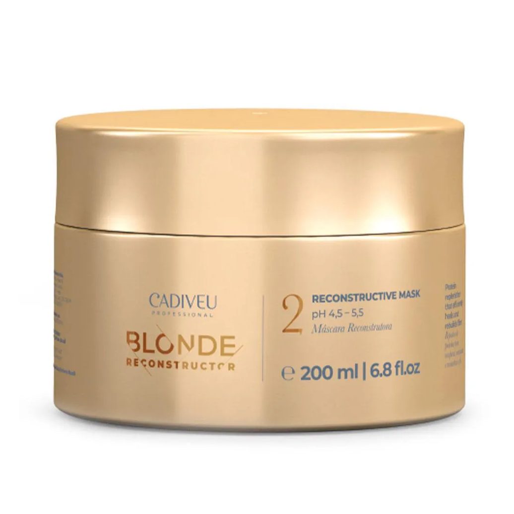 Cadiveu Blonde Reconstructor Reconstructive Mask - Máscara de Recontrução 200ml