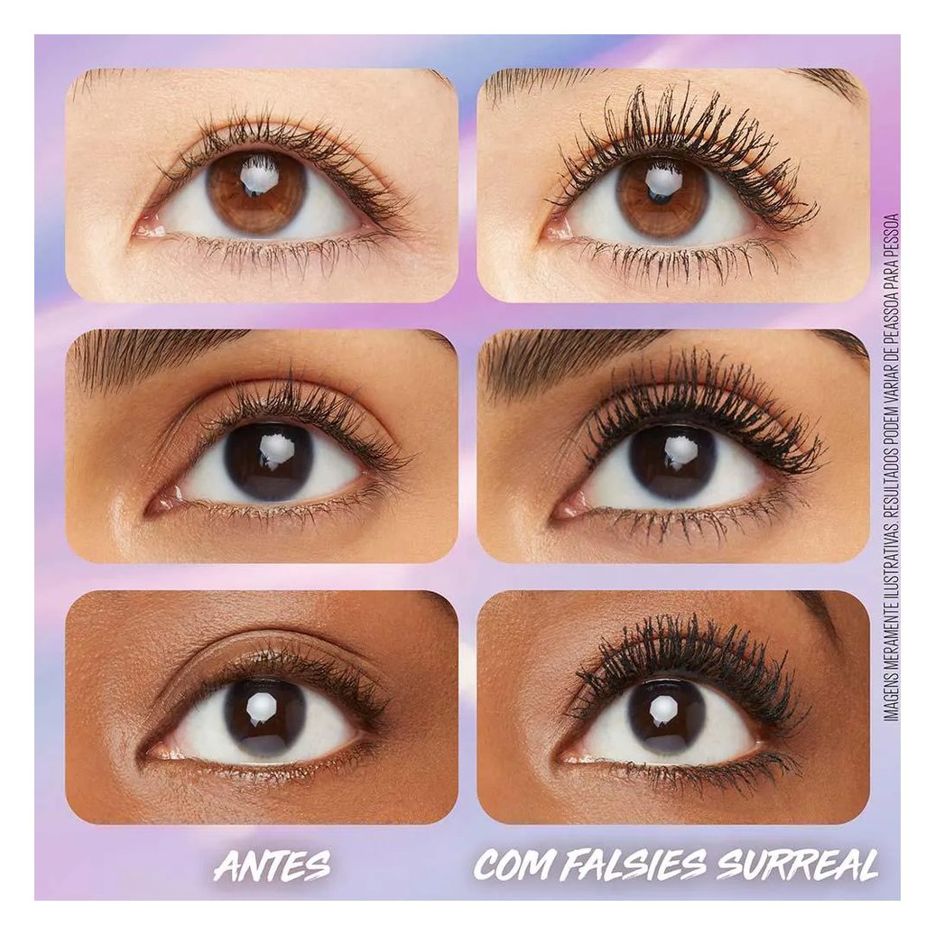 Máscara de Cílios Lavável Maybelline Ny - The Falsies Surreal 10ml