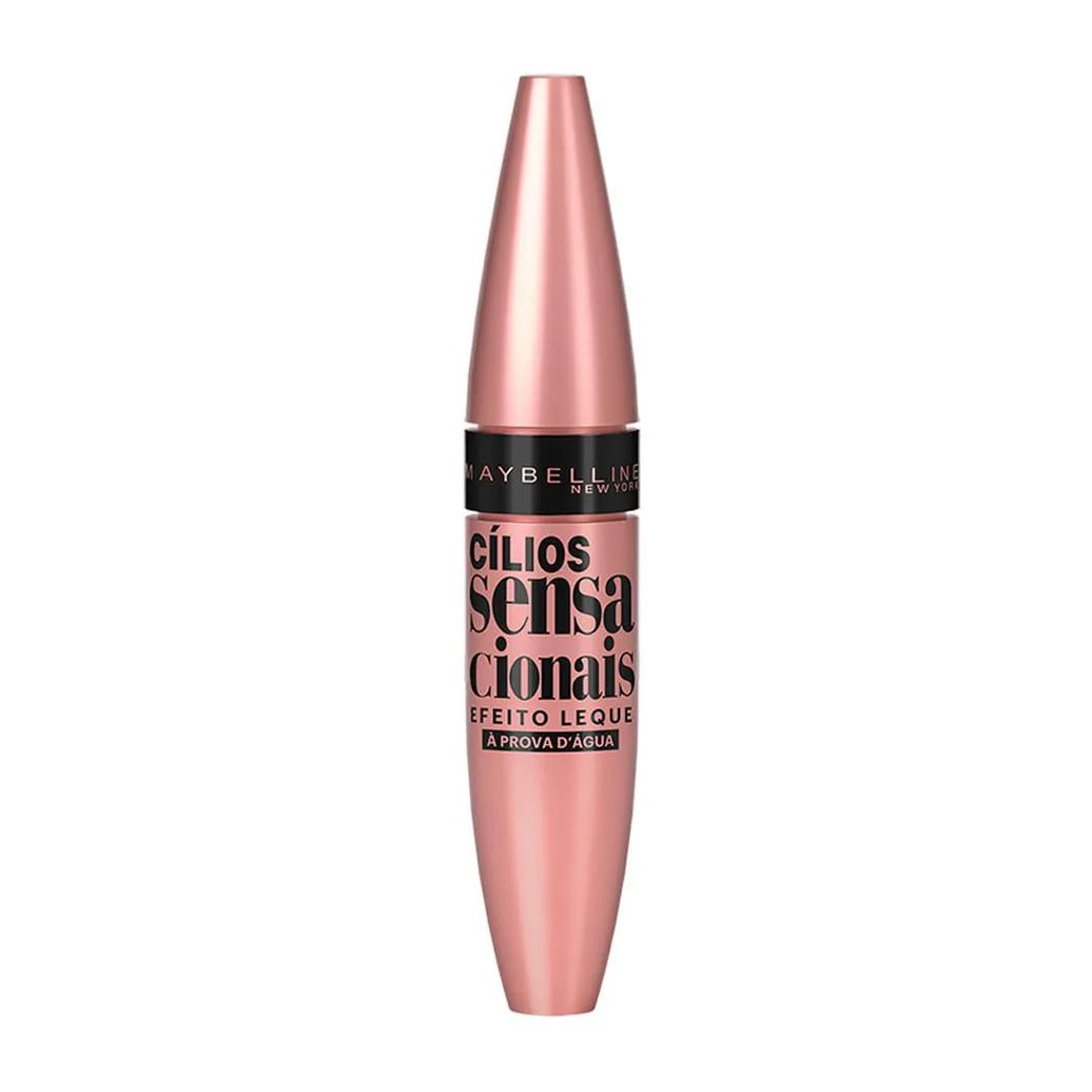 Máscara de Cílios Maybelline Ny Lash Sensational à Prova D'Água 9.5Ml Preto