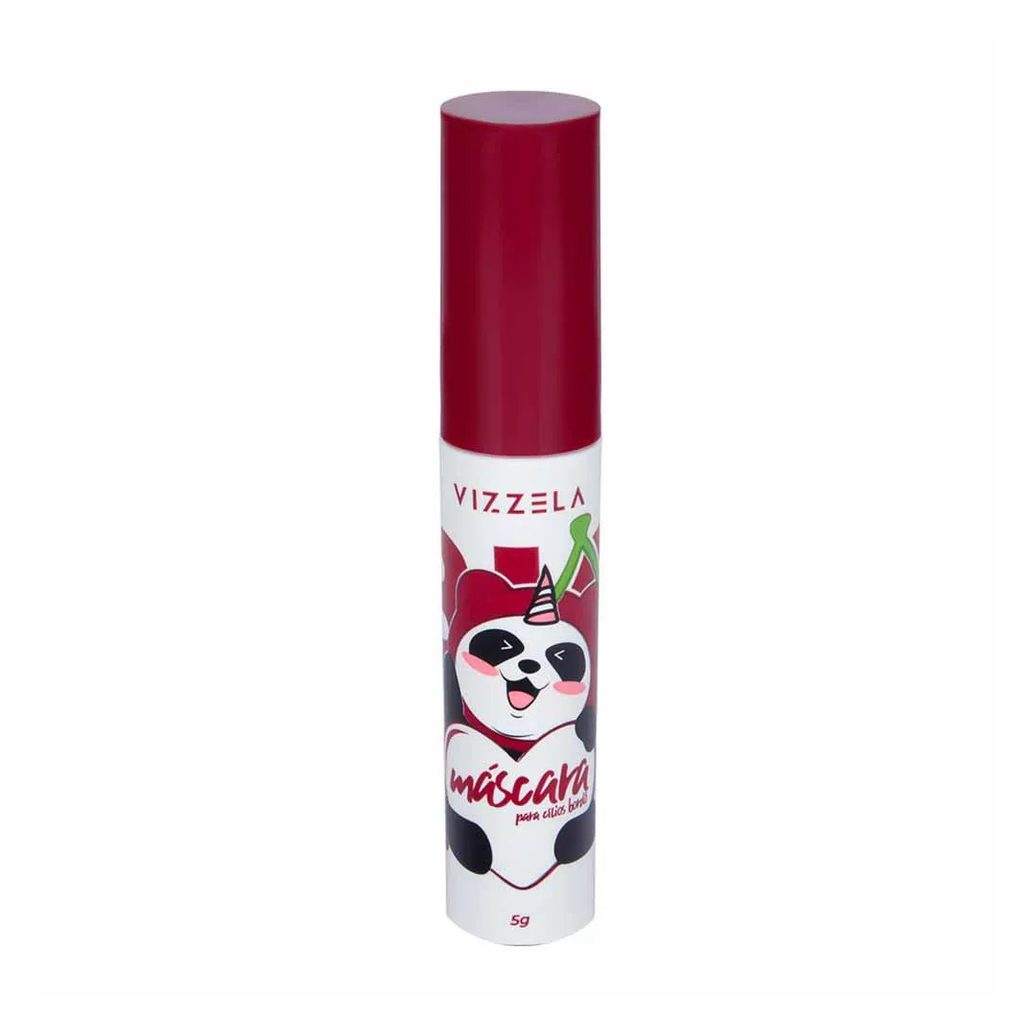 Máscara para Cílios Vizzela Big no Panda 5G Cherry Bordô