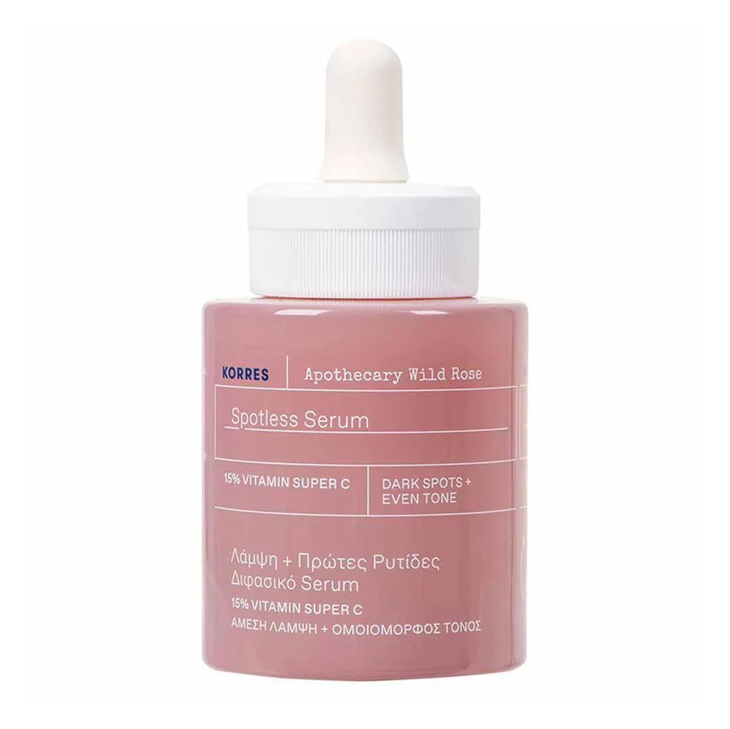 Apothecary Wild Rose Sérum Korres Booster Bifasico Clareador 30ml