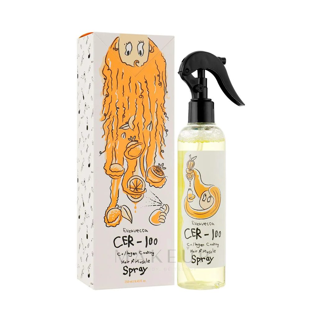 Leave-In Elizavecca Cer-100 Collagen Coating Hair A+ Muscle Cabelos Secos e Ásperos 250ml