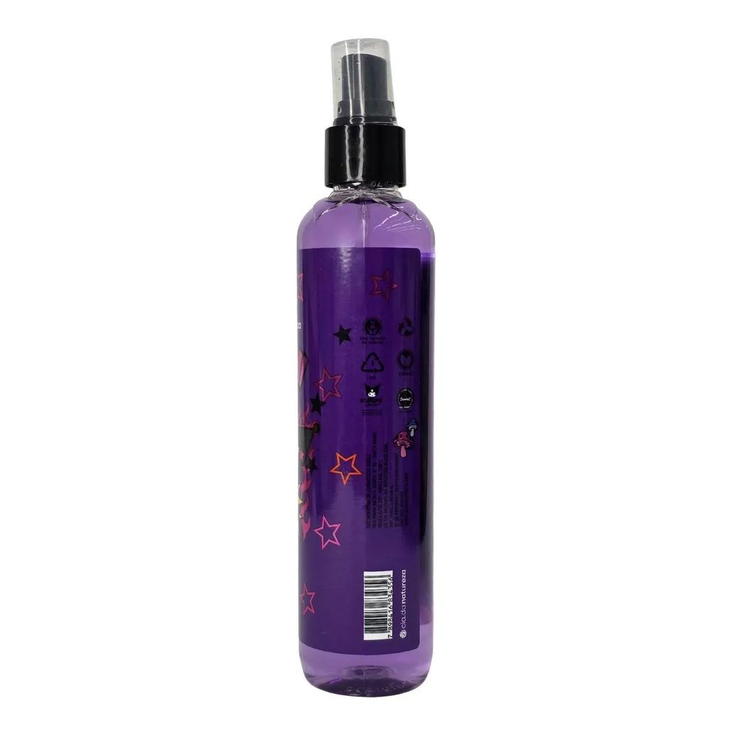 Body Splash Black Cherry Kuromi Vegano Cia. da Natureza 240Ml