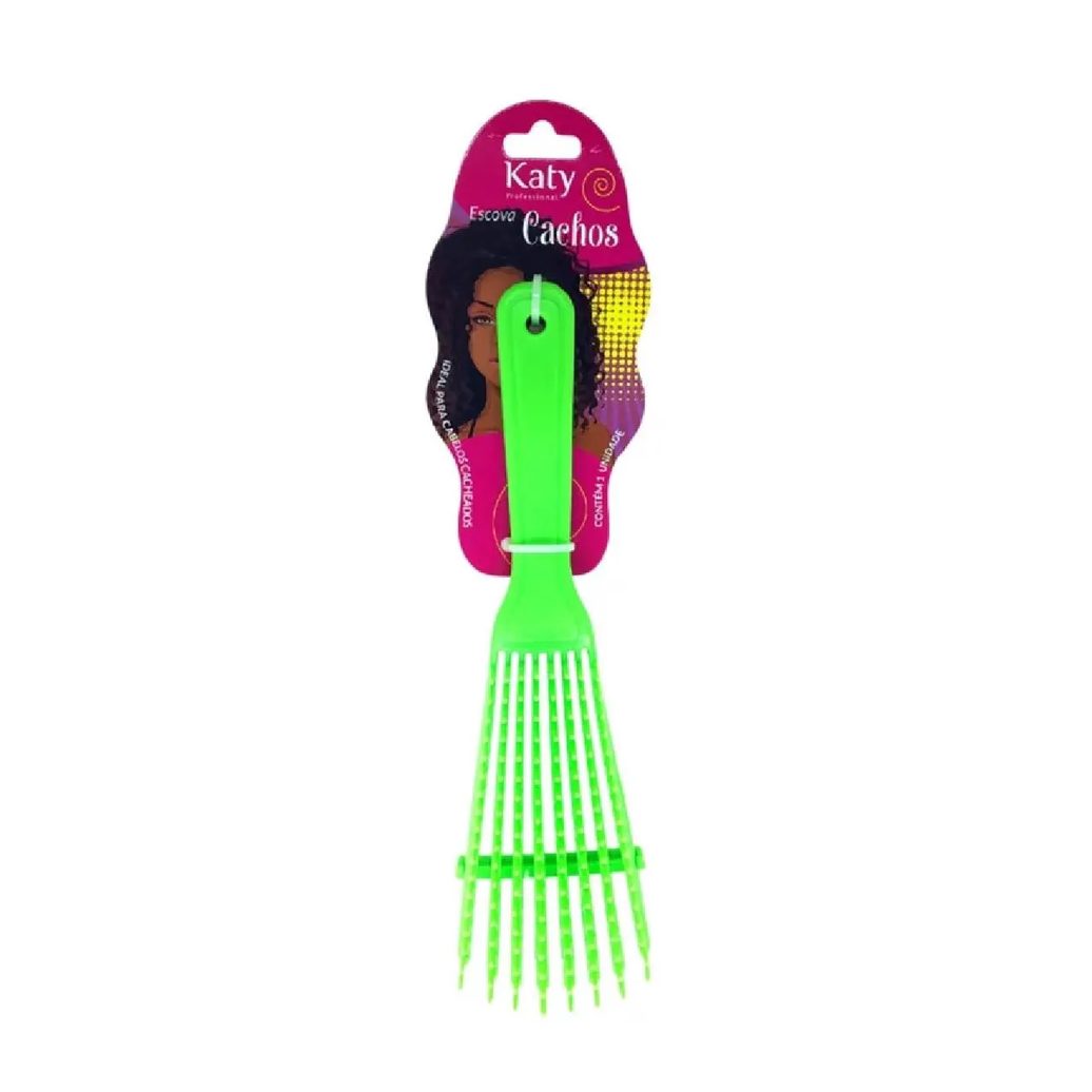 Escova de Cabelo Polvo Verde Katy Ref. 127658