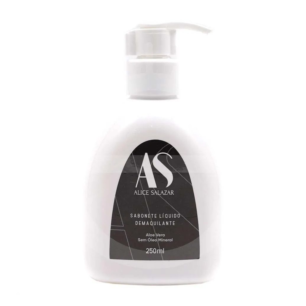 Sabonete Líquido Facial Alice Salazar – Sabonete Líquido Demaquilante 250ml