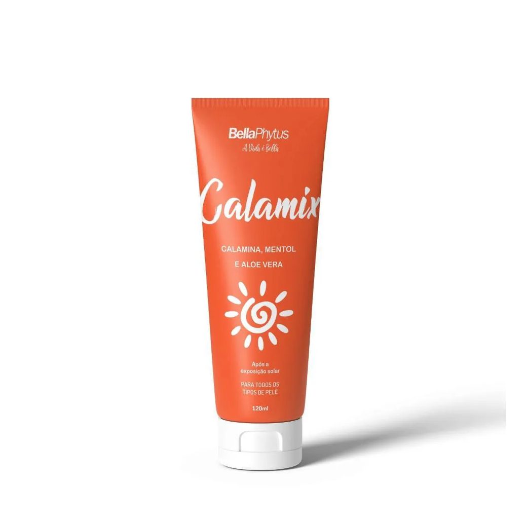 Calamix Loção Póssol - Calamina Aloe Vera 120G - Bellaphytus