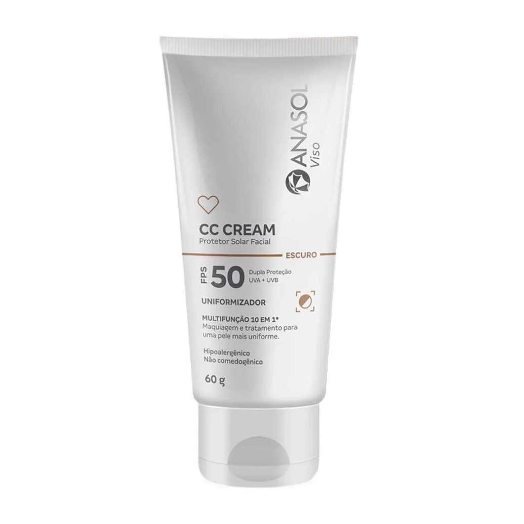 Cc Cream Facial Anasol Viso Fps50 60G
