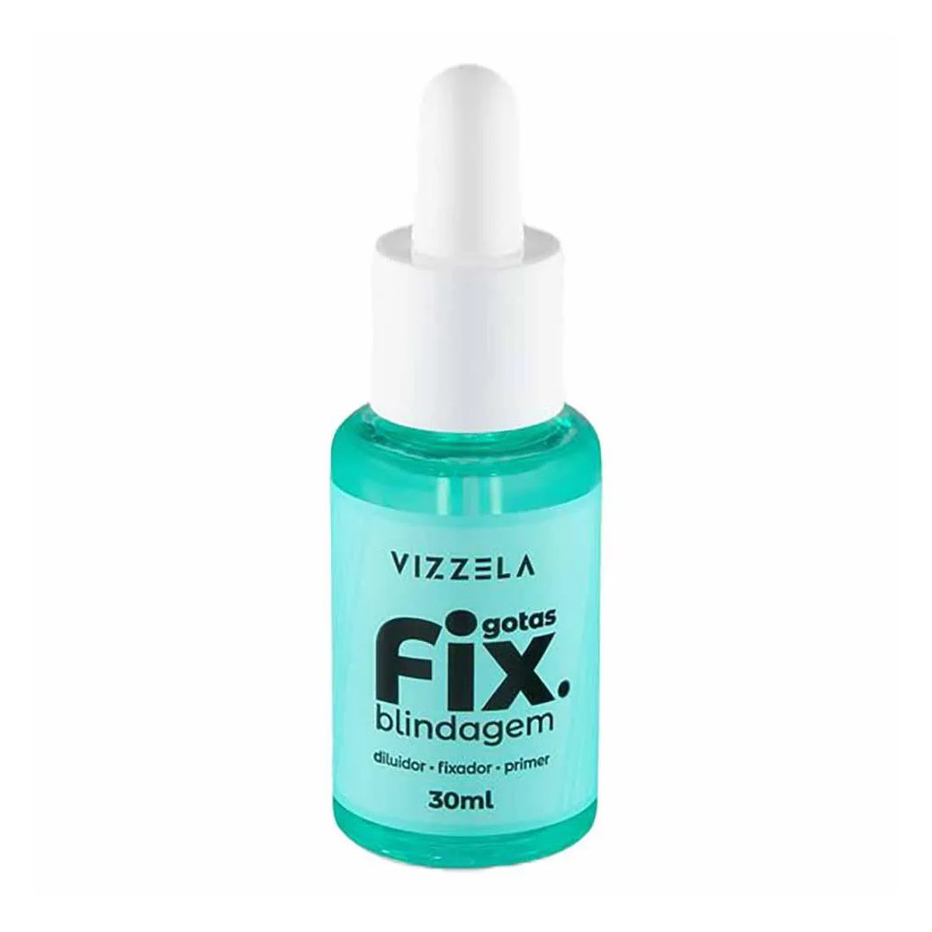Fluido Vizzela Gotas Fix Blindagem 30ml