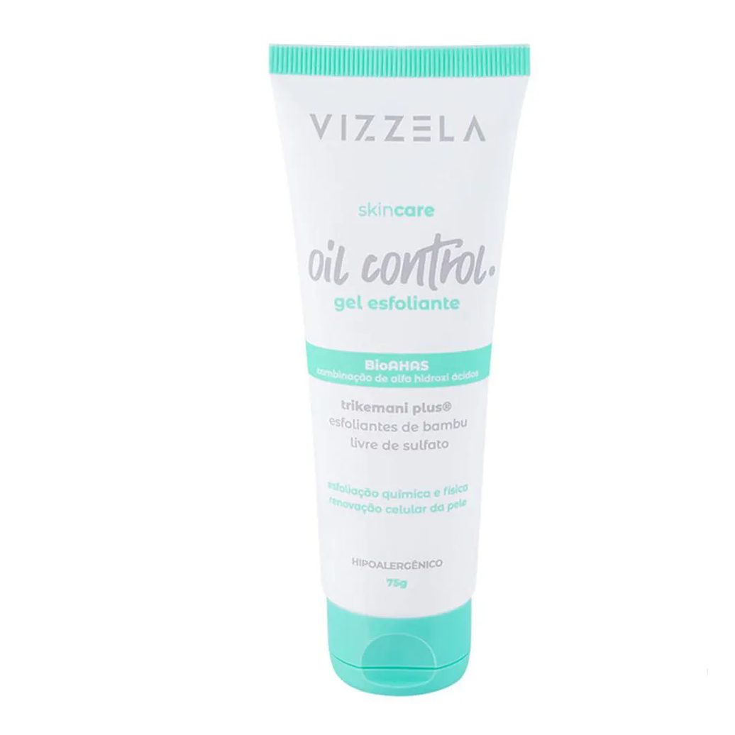 Gel Esfoliante Facial Vizzela Oil Control 75G