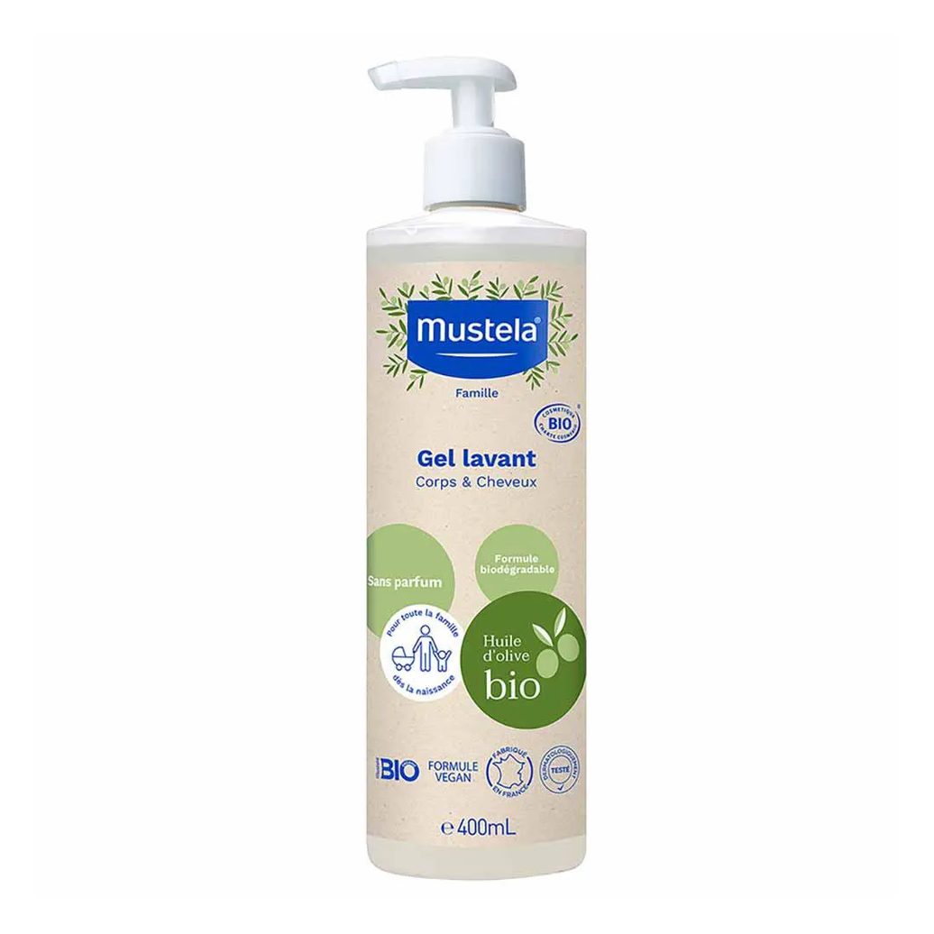 Gel Lavante Mustela Bio 400ml