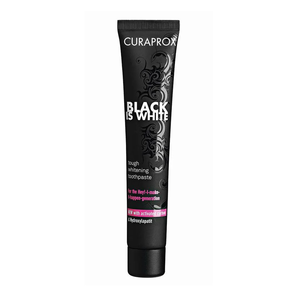 Black Is White Curaprox - Creme Dental 90ml