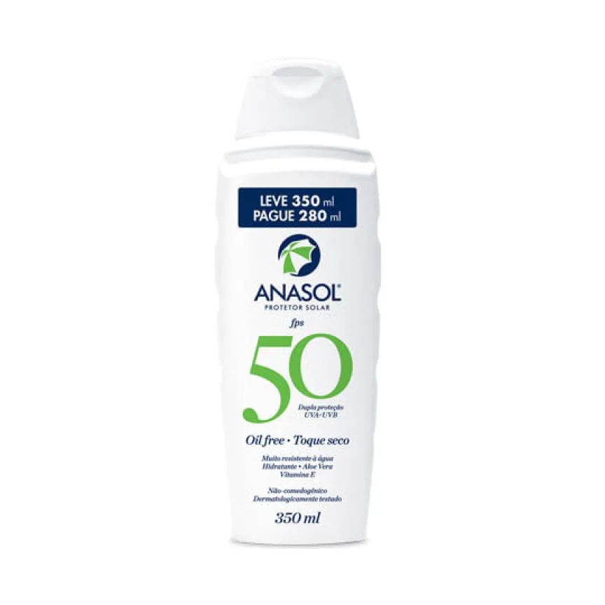 Protetor Solar Loção Anasol Fps50 350ml