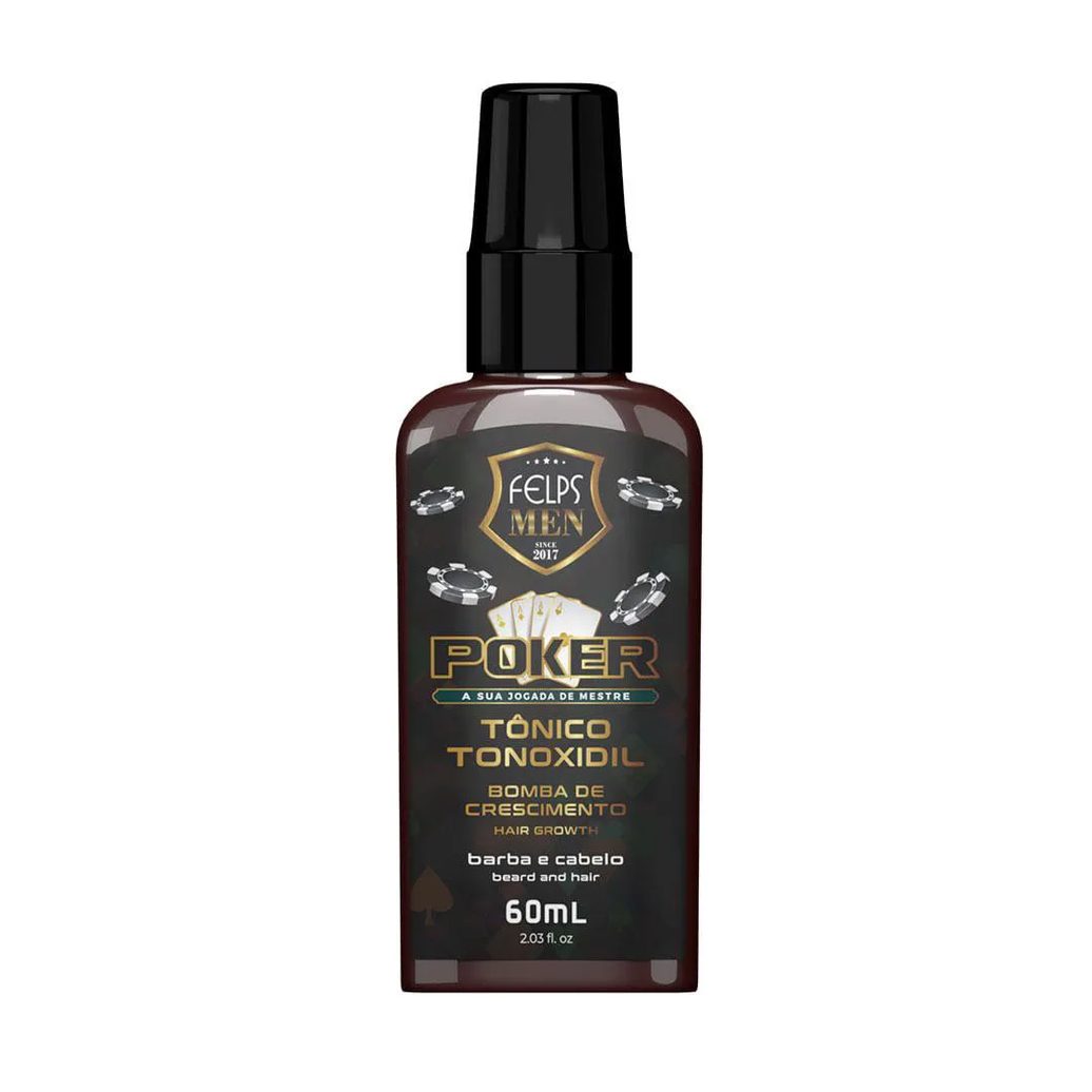 Felps Men Poker Tônico Capilar 60ml