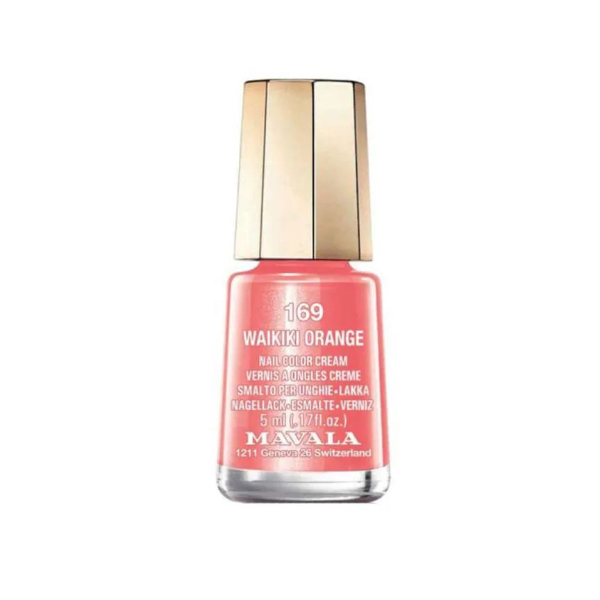 Mavala Mini Color 5Ml - Esmalte Perolado 169 Wakiki Orange