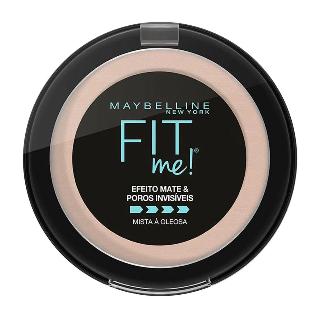 Pó Compacto Maybelline - Fit Me! N01 Super Claro Neutro