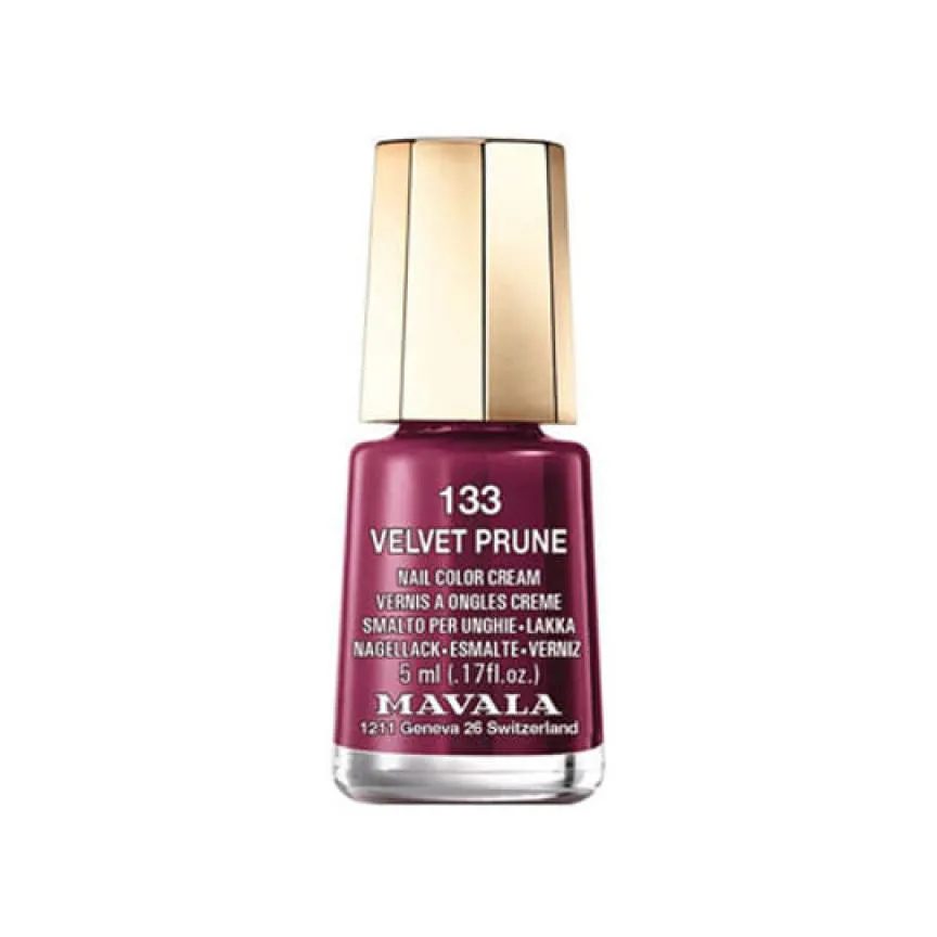 Esmalte Cremoso Mavala Mini Color 5Ml Tons de Lilás 133 Velvet Prune