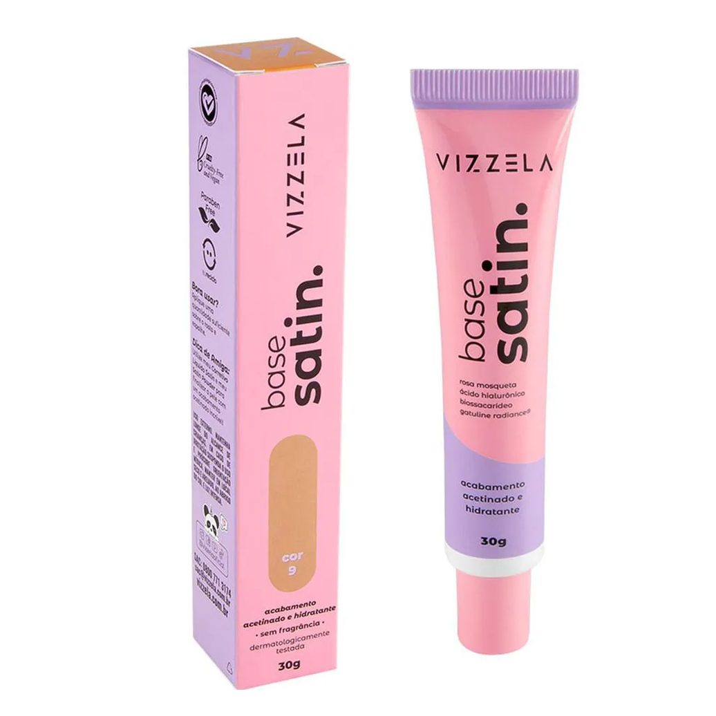 Base Líquida Vizzela Satin 09