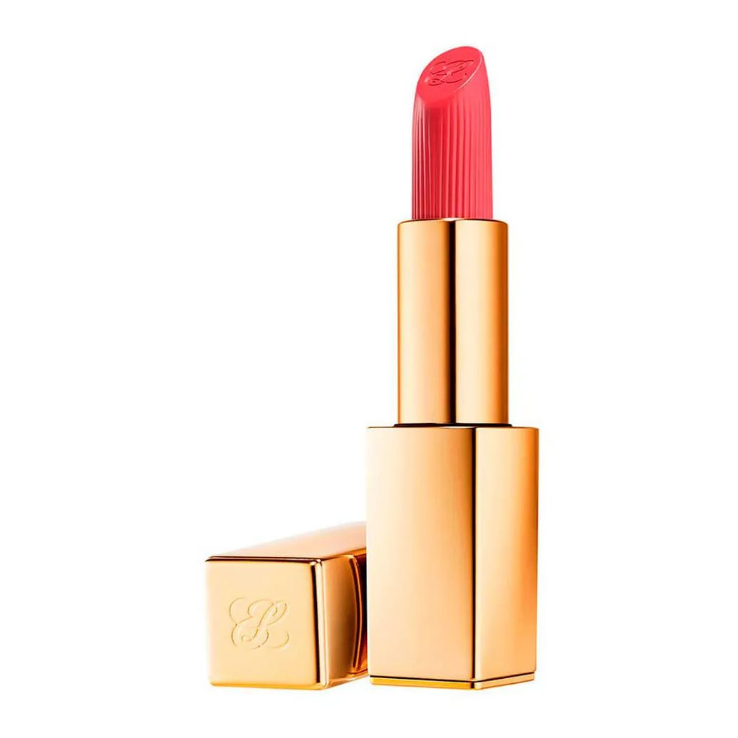 Batom Cremoso Estée Lauder Pure Color Lipstick 420 Rebellious Rose