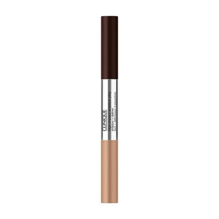 Lápis Sombra Clinique High Impact Shadow Stick Duo Café AU Lait