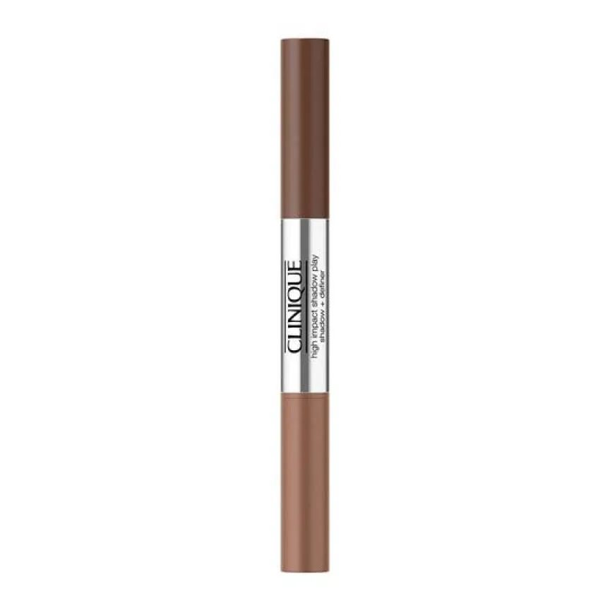 Lápis Sombra Clinique High Impact Shadow Stick Duo Double Latte