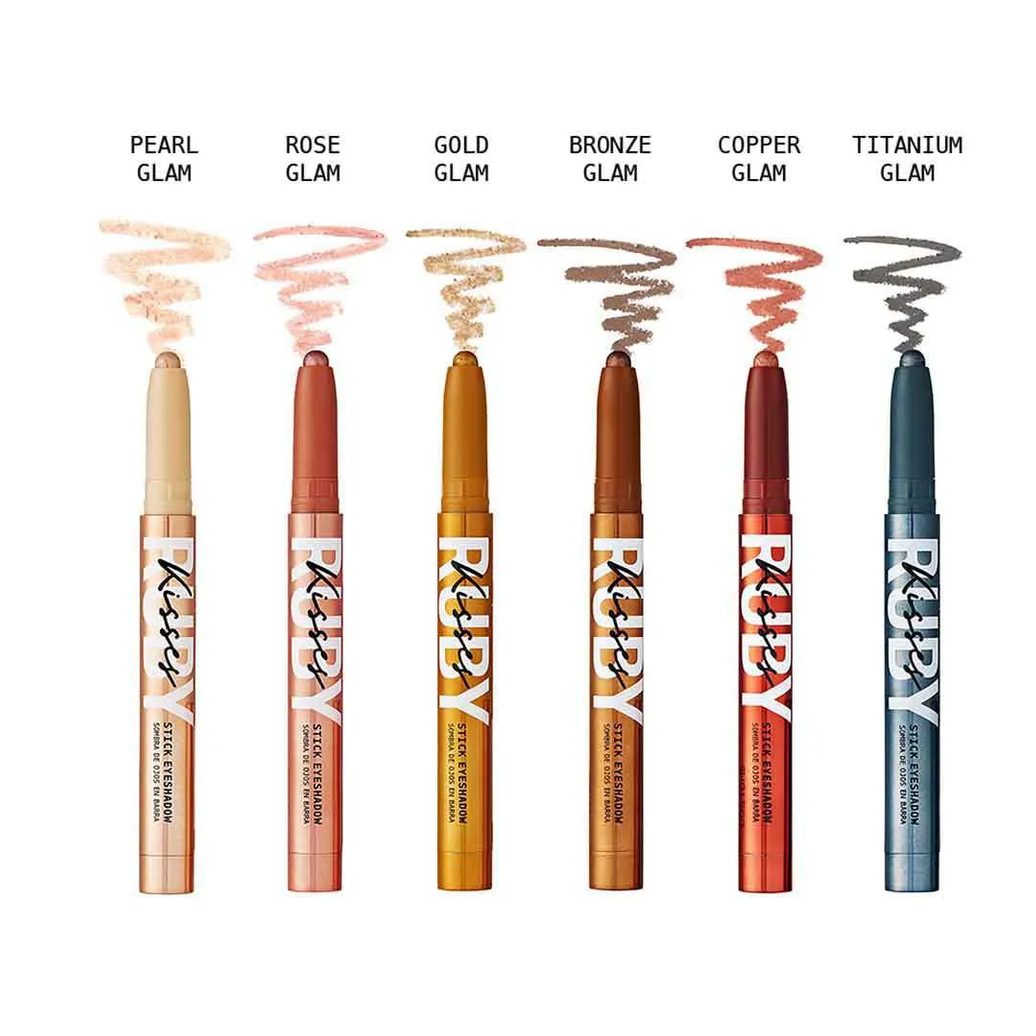 Sombra Cremosa em Bastão Ruby Kisses - Stick Eyeshadow Bronze Glam